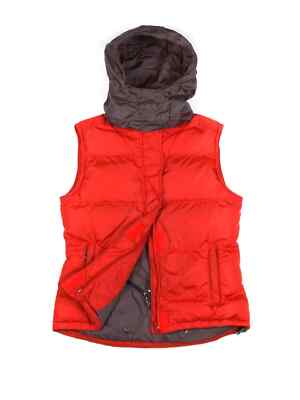 Women's Vintage PRADA A/W 99's Sport Down Vest in Red it42/S | eBay