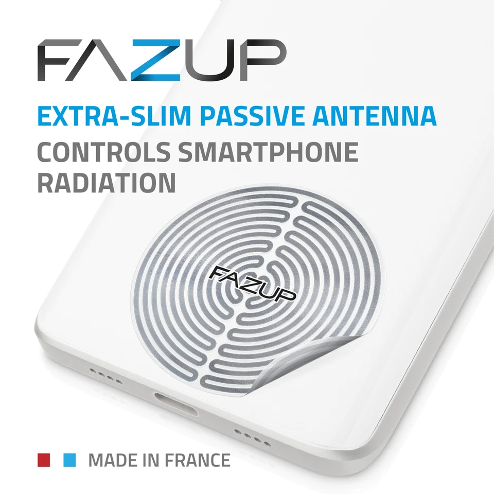 Fazup reliable EMF Anti-radiation Protection | 96% influence Reduction Certified