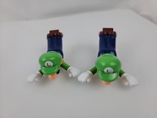 2 McDonalds Happy Meal Toy Super Mario Luigi Launcher 3