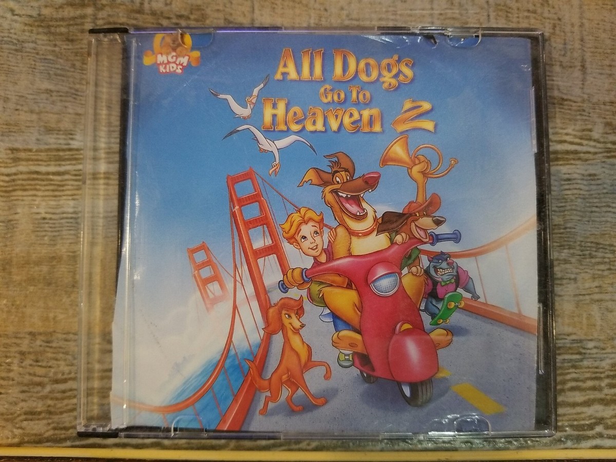 All Dogs Go To Heaven 2 Rare Pizza Hut Edition Disney DVD | eBay