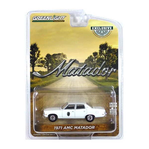 "Greenlight 30250 Amc Matador \"Allied Security\" Weiss 1971 - Hobby Exclusive 1:64"-image