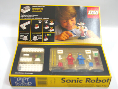 LEGO Sonic Robot 6750 light&sound Vintage 1986s Original New | eBay