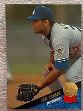 1993 Leaf #234 Eric Karros Los Angeles Dodgers