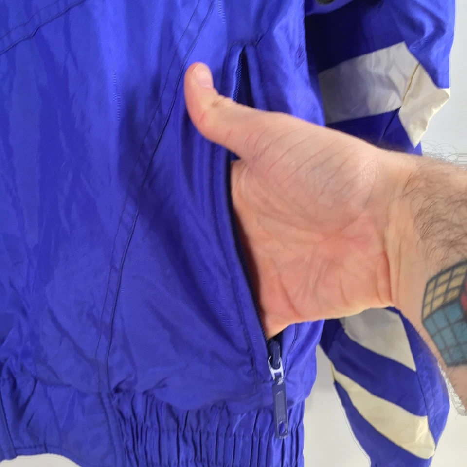 VINTAGE Spyder mens jacket size L windbreaker Snow hood ski thinsulate 083333 - Image 3 of 4