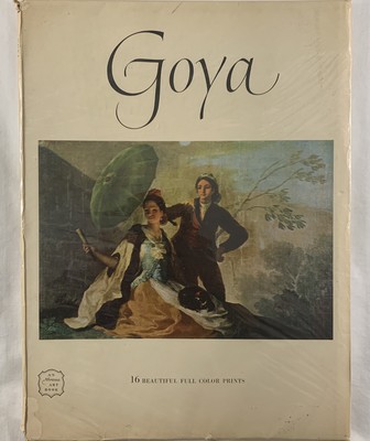 An Abrams Art Book: GOYA  16 Full Color Art Prints BEAUTIFUL