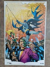 BATMAN '66 #1 Litho Print by JOSE LUIS GARCIA-LOPEZ, ALEX SINCLAIR signed 36/50