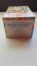 SCATOLA CHIUSA 12 ESSENZE ESTRATTI PER SCIROPPO ARANCIO ORANGE BERTOLINI VINTAGE