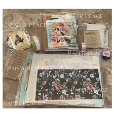 Ultimate Junk Journal Kit Including Tim Holtz's Ephemera