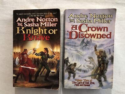 Andre Norton The Cycle of Oak Yew Ash & Rowan Series Book Lot of 2
