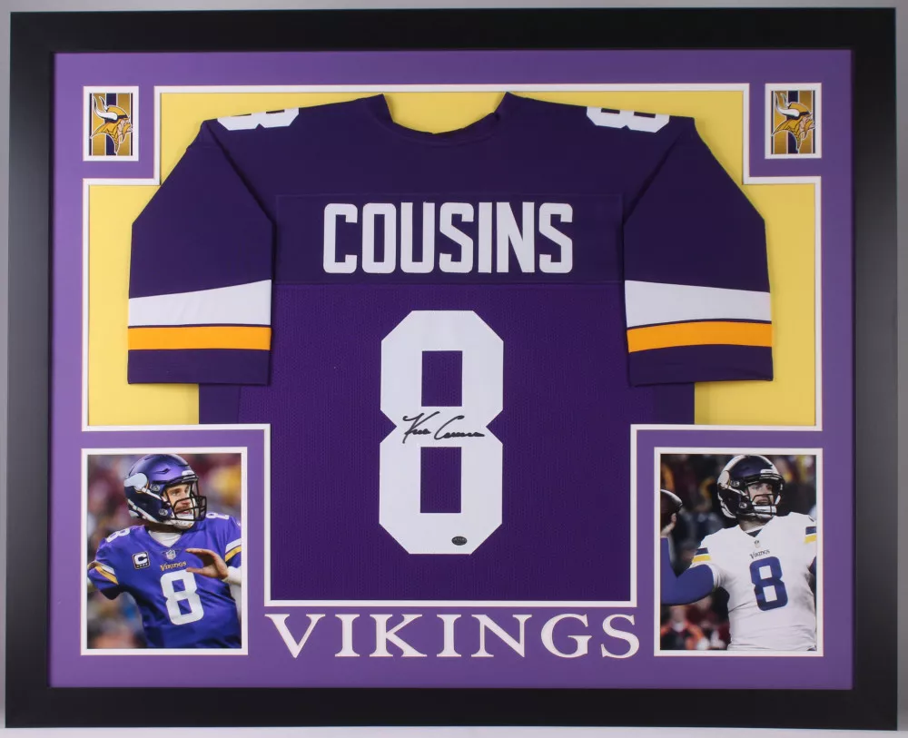 kirk cousins signed jersey
