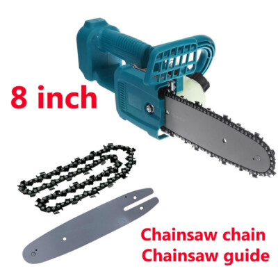 8 Inch Schwert + Ketten Sägekette für Cordless Electric Chainsaw Ersatzkette TD