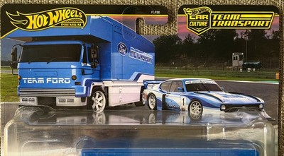 2025 Hot Wheels Team Transport # 88, Ford Capri GR5 & Fleet Flyer