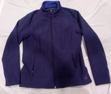 REI Jacket Womens Large Purple Soft Shell Full Zip Lightweight Outdoor HikingEUC