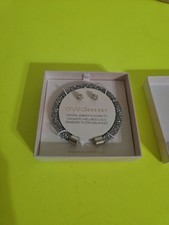 Crystal Energy Wellness Bracelet Ladies Silver Swarovski