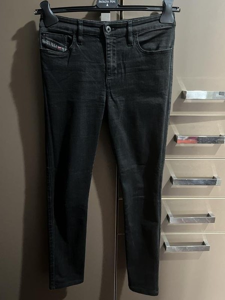 Women Diesel Jeans Black 25 / XS #7G7F
