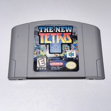 The New Tetris Nintendo 64 Game Cartdridge N64 Tested & Working