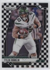 2024 Panini Prizm Black & White Checker Prizm Tyler Conklin #225 10y3