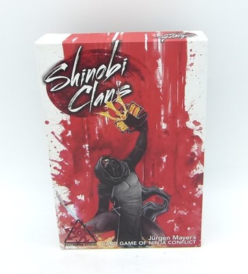 Shinobi Clans Jürgen Mayers´s Card Game of Ninja conflict Posthuman Studios