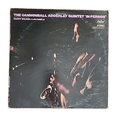 THE CANNONBALL ADDERLEY Quintet IN PERSON  Capitol ST 162 ex Vinyl