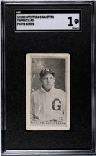 1910 T209 Contentnea First Series Baseball Cards 17