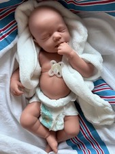 New 100% Full Silicone Reborn Doll - Weighted Newborn - floppy - UNPAINTED 