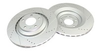 2X Maxgear Bremsscheibe Bremsscheiben Satz Bremsen Hinten 19-1959SPORT