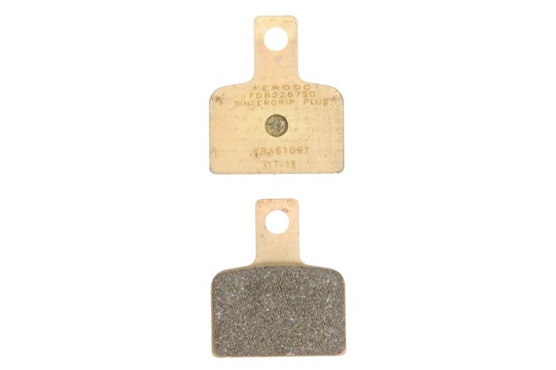 FDB2267 FERODO plaquettes anti-sifflement pour résoudre les vibrations au freinage sur Evo 0.1