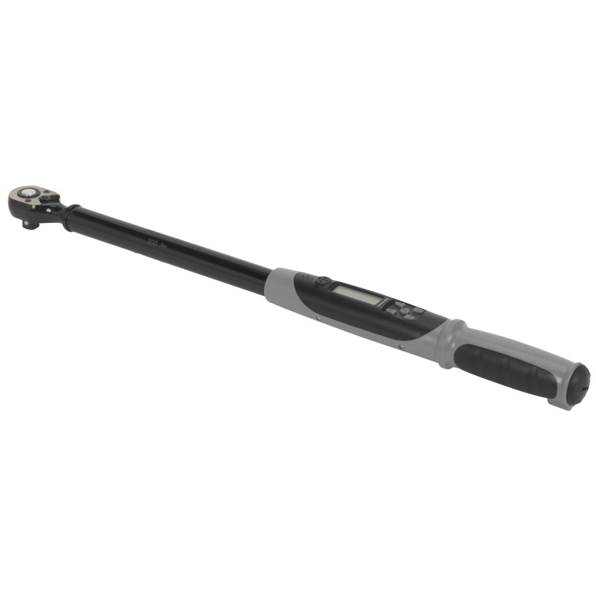 - Sealey Angle Torque Wrench Digital 1/2"sq Drive 20-200Nm(14.7-147.5Lb.ft) Black Series Stw306B - Image 6