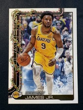 2025 Topps Holiday H121 Bronny James Jr Los Angeles Lakers