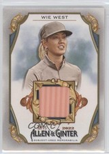 2022 Topps Allen & Ginter Relics B Michelle Wie West #AGRB-MWW 3hd