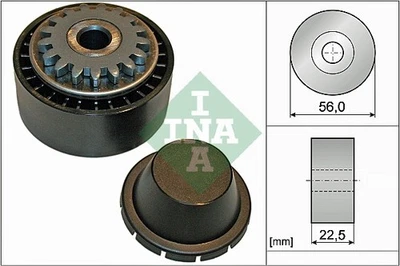 INA 531 0854 10 Spannrolle Keilrippenriemen für Renault Nissan Peugeot Dacia PRO - Bild 1 von 3
