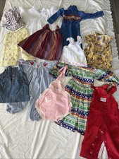 Lot Of 12 Mostly Vintage Baby Kids Clothes Handmade Kmart Healthtex 12 Month-4T