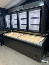 2.5m Chest Freezer + Top Display Freezers Call Transport 07869153019. £2750+Vat