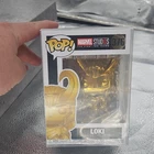 Funko Pop Vinyl Loki Marvel Gold Chrome Thor Ragnarok #376 Collectible Figure