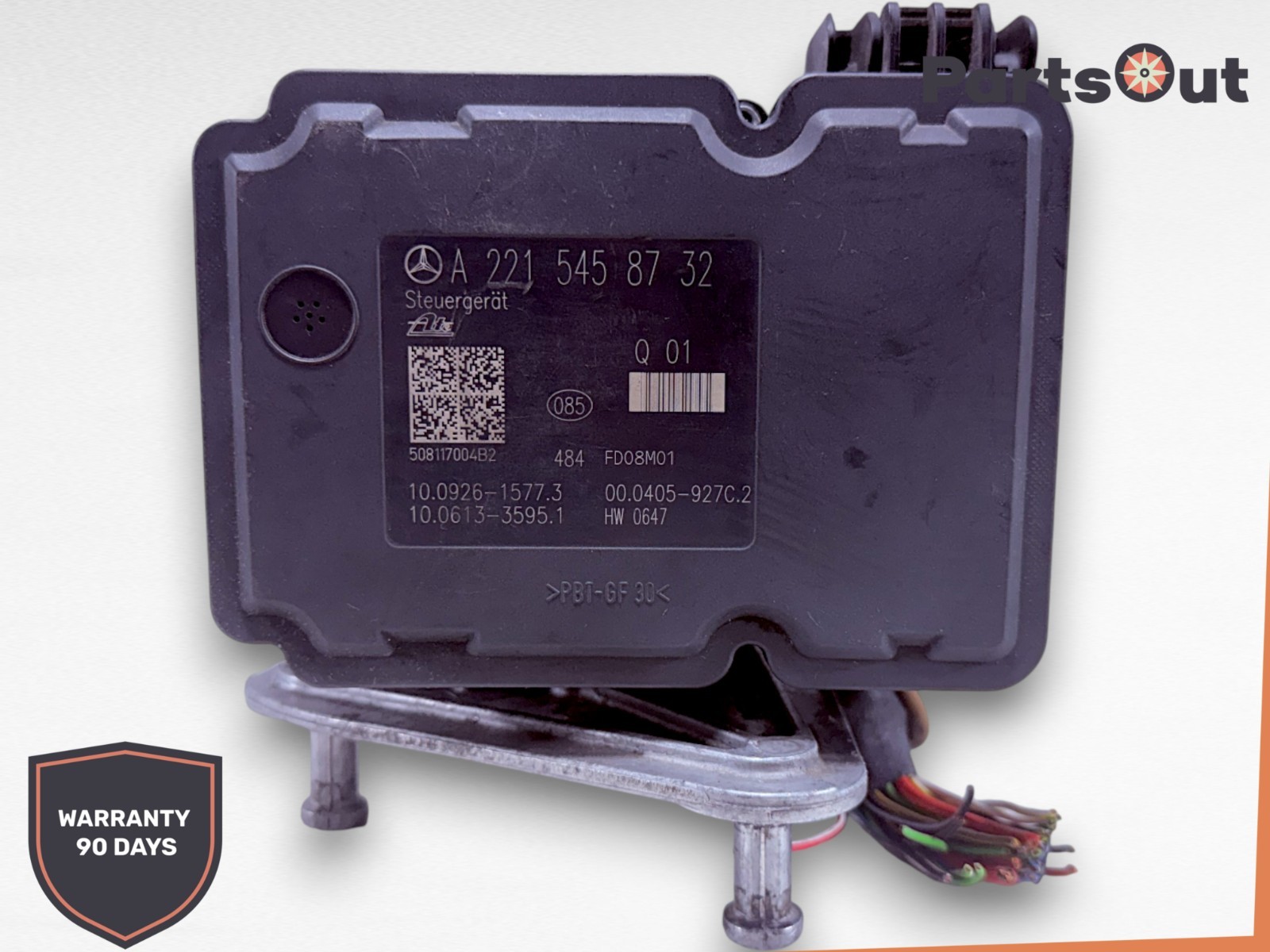 07-09 Mercedes W221 S550 CL550 ABS Anti Lock Brake Pump Module 2215455232 OEM