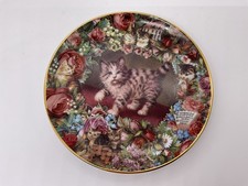 DANBURY MINT - STEPPING OUT - VICTORIAN CATS - VICTORIA HOWARD -LTD ED PLATE