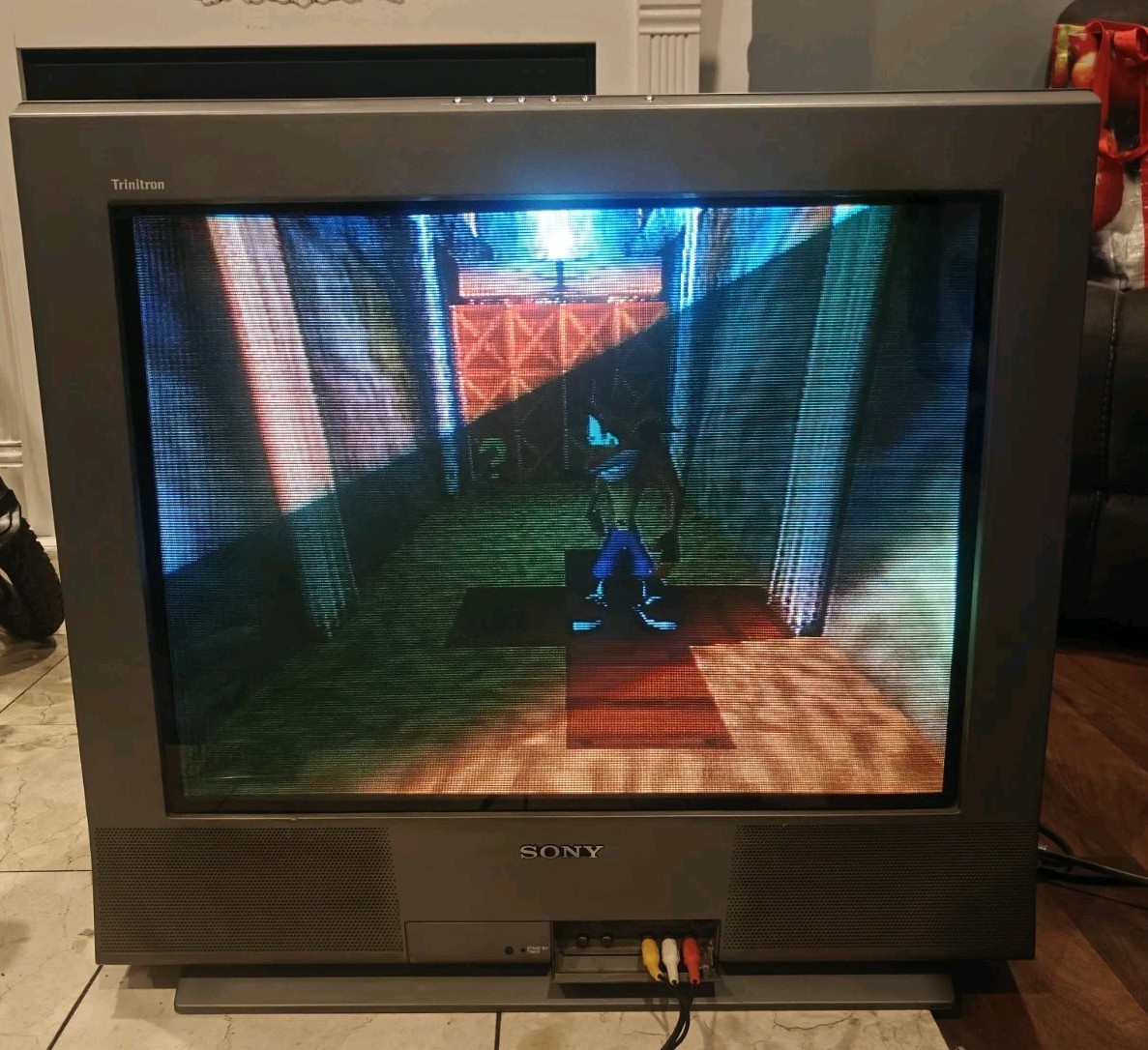 Sony Trinitron Color CRT TV KV-27FS13 | eBay