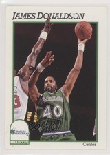 1991-92 NBA Hoops James Donaldson #45 03rx