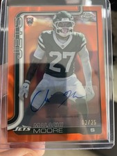 NFL Topps Chrome Malachi Moore Auto /25