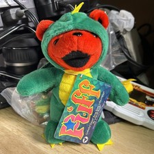 GRATEFUL DEAD BEAN BEAR - BY LIQUID BLUE - "PUFF" BEAR - NWT - RARE