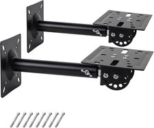 Heavy Duty Speaker Mounts Support up to 80lb  Speaker Wall Ceiling or Shelf ...