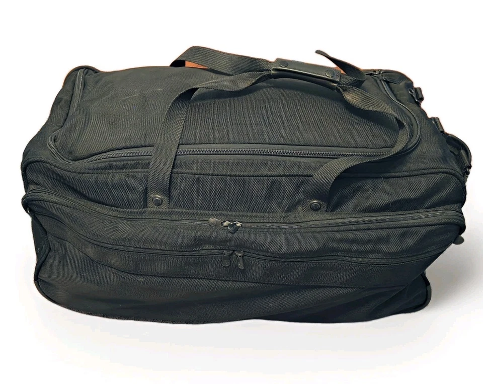 Briggs & Riley Baseline Black X-Large 31” Rolling Duffle Suitcase Bag - Image 2 of 4