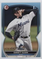 2023 Bowman Draft Sky Blue 478/499 Emmett Olson #BD-10 0l44