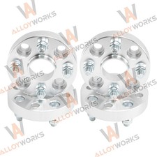 4X 25mm Spurverbreiterung 4x100 M12x1,5 54,1mm Distanzscheibe Für Mazda MX-5