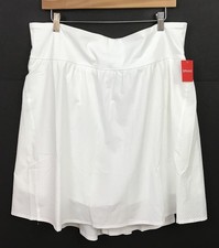 NWT SPANX White Get Moving Skort Style 50272R Plus Size 2X