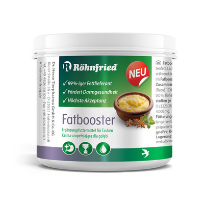 Rohnfried Fatbooster with Oregano - 465 g - Energy booster for pigeons