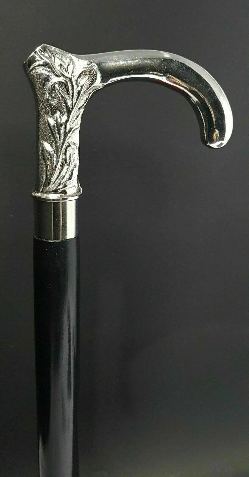 36'' Nautical Brass Head Solid Handle Victorian W… - image 1