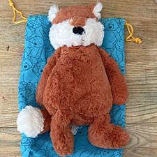 Jellycat Small Bashfull Fox cub, with dust bag and tags