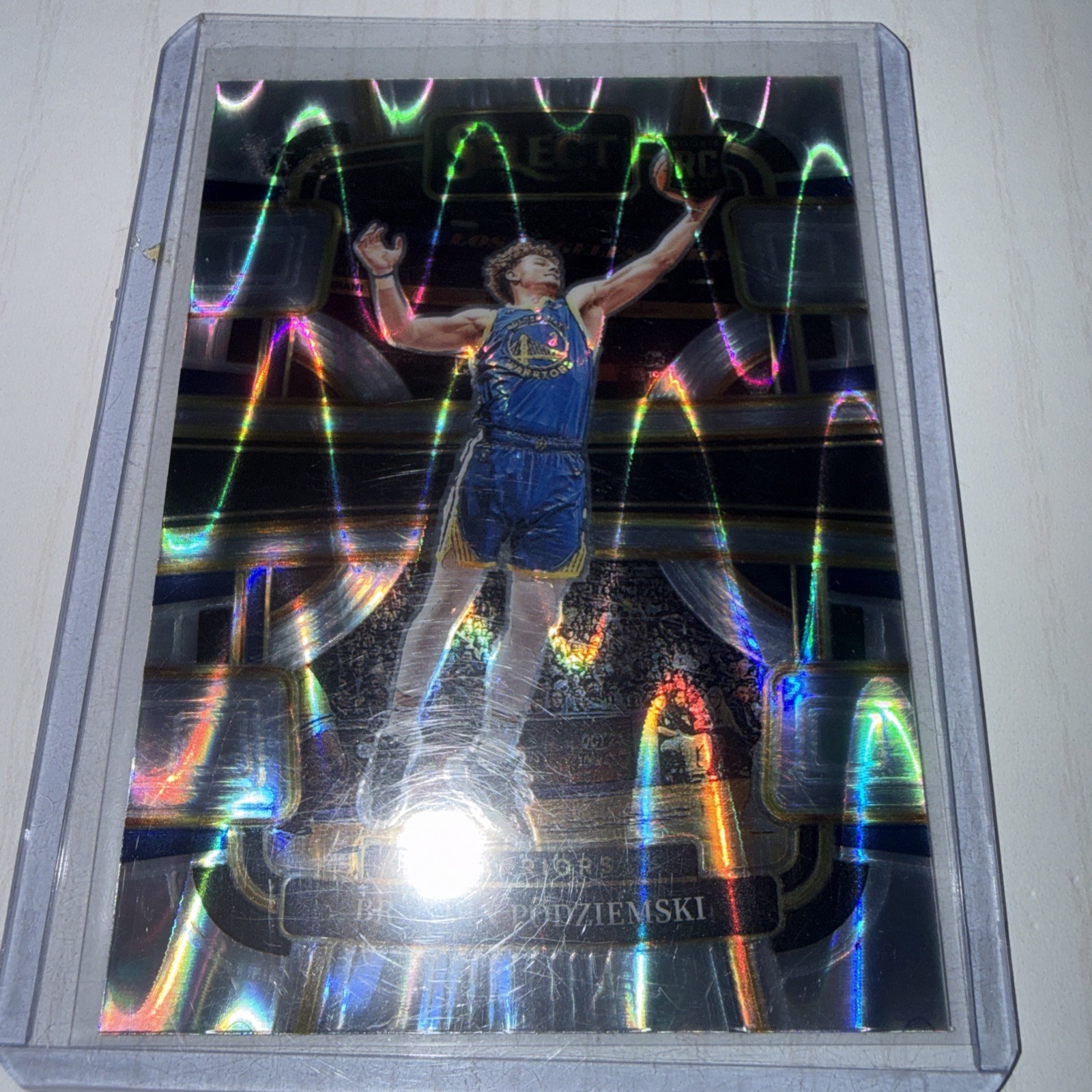 2023-24 Select Brandin Podziemski RC Tectonic Prizm Concourse #93 Warriors