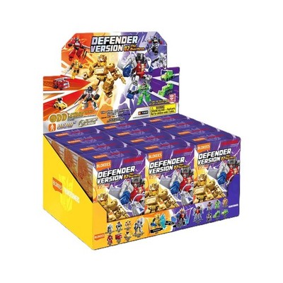 Blokees - Transformers Defender Version 2 The Overthrow PDQ of 12 (BBBK71302)
